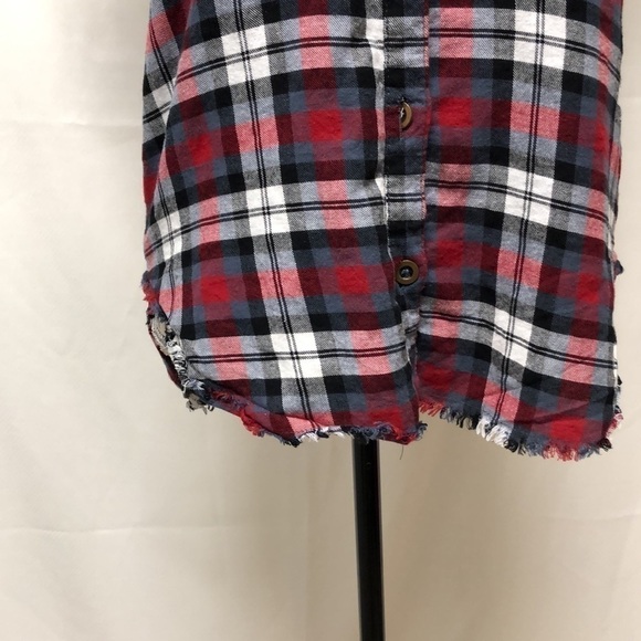 Uk2la Plaid Sleeveless Top -> Uk2la Plaid Sleeveless Top - Picture 3 of 8